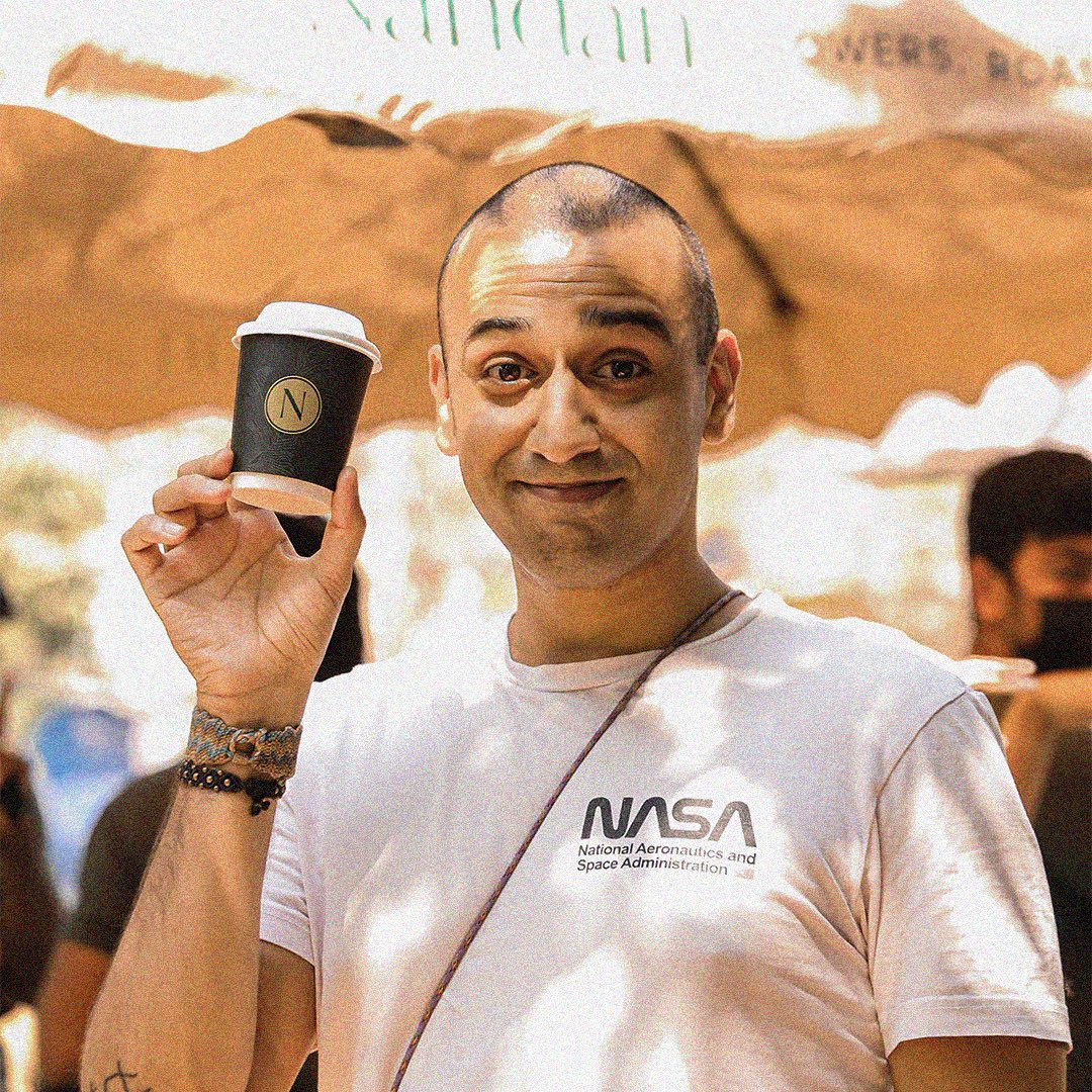 Happy Nandan Faces at @soundrise.live! ☕😊 See you tomorrow!#NandanCoffee #Coffee #Throwback #Co